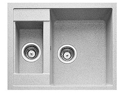 Granfest Мойка кухонная Quadro GF-Q610K Серый – фотография-1